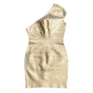 Celeb Boutique Gold Dress | Size S
